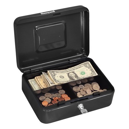 HONEYWELL Steel Cash Box, Small 6202